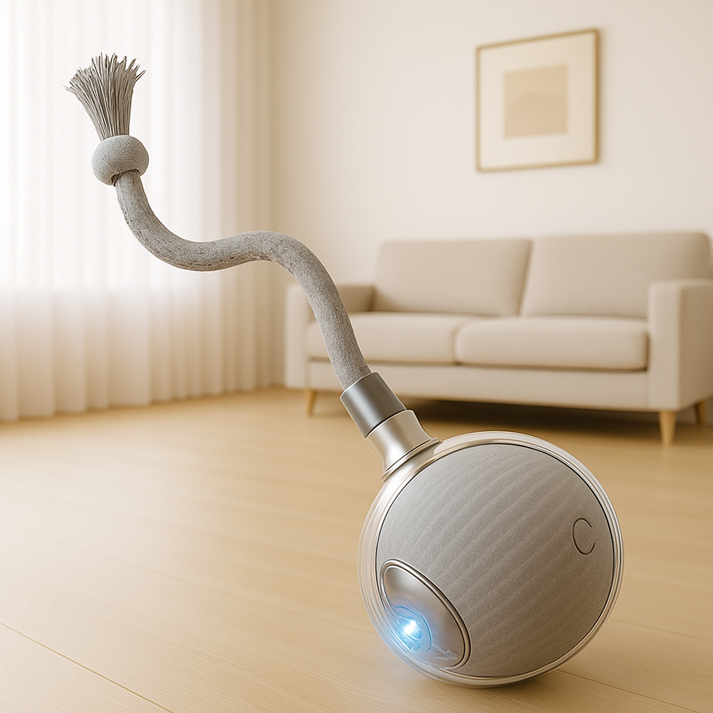 Smart Moving Ball That Keeps Pets Active & Happy — Automatically