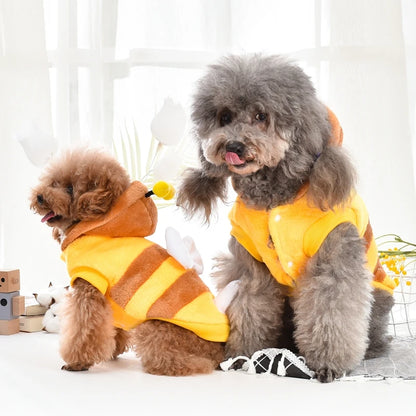 Yellow Bee Big Dog Jacket