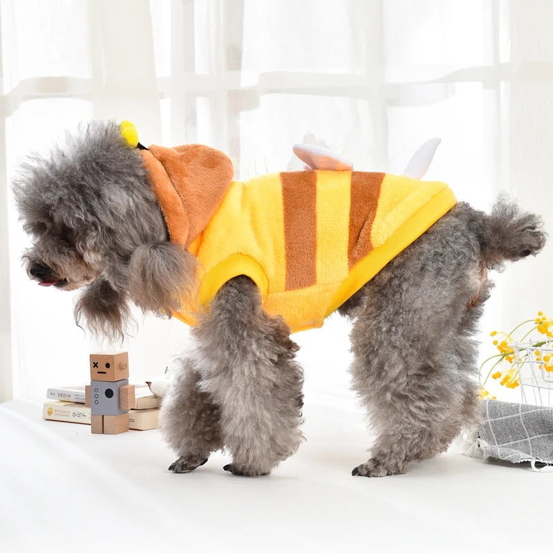 Yellow Bee Big Dog Jacket