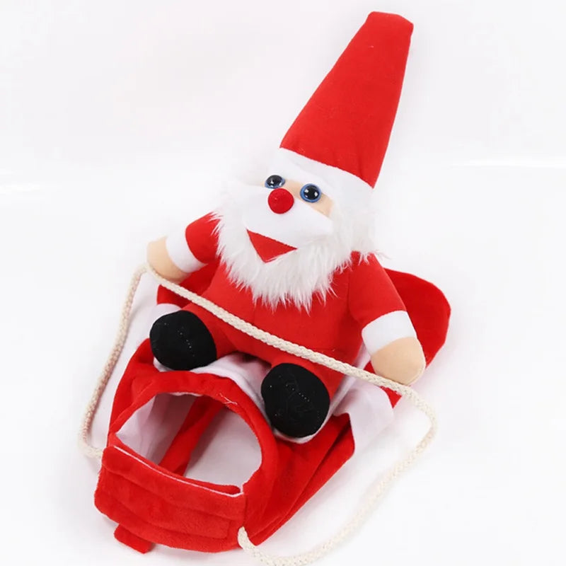 Novelty Funny Pet Christmas Riding