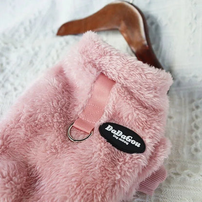 Soft Fleece Dog Clothes With