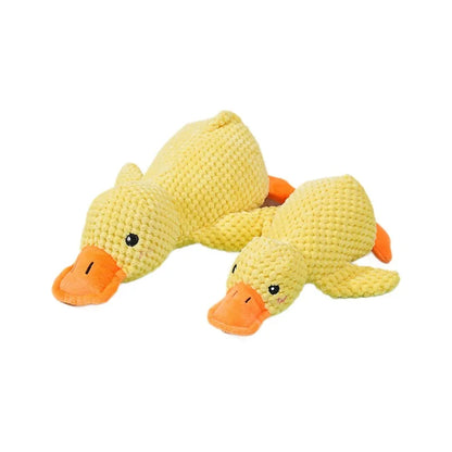 Plush Companion Sleeping Duck Dog