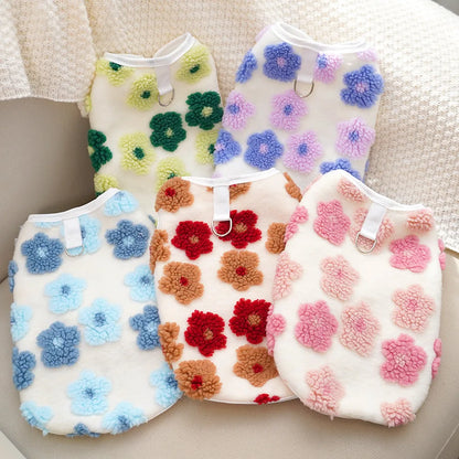 Fleece Vest Thicken Warm Dog