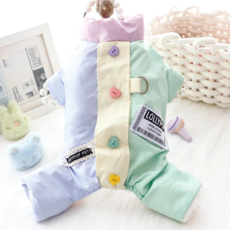 Inter Dog Clothes Thick Warm