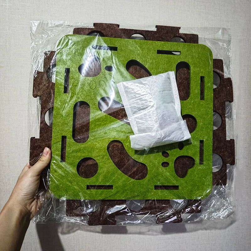 Pet Cat Puzzle Maze Holes