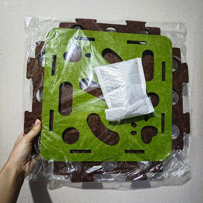 Pet Cat Puzzle Maze Holes