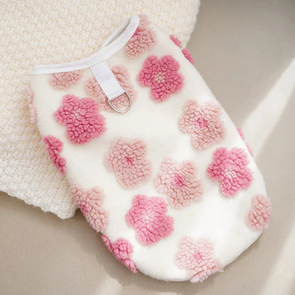 Fleece Vest Thicken Warm Dog