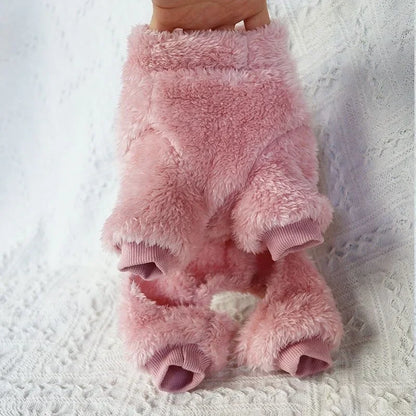 Soft Fleece Dog Clothes With