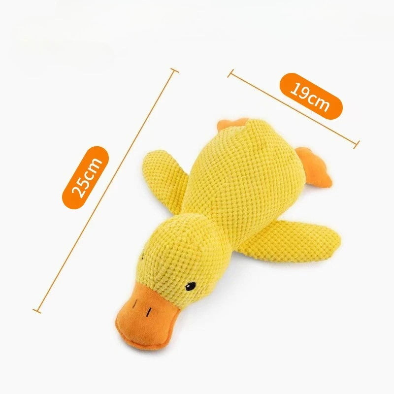 Plush Companion Sleeping Duck Dog