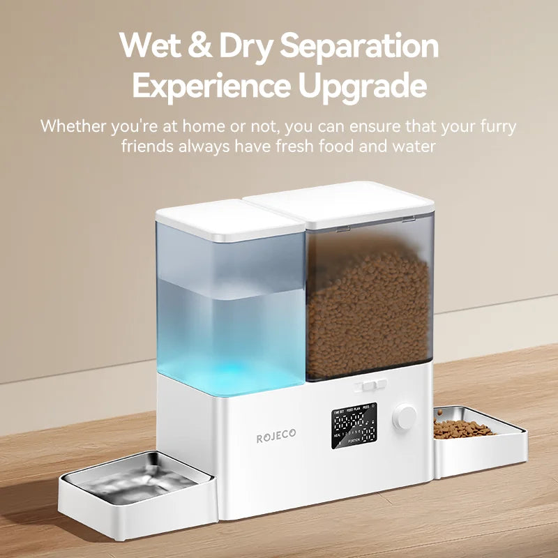 Rojeco Automatic Pet Feeder Water