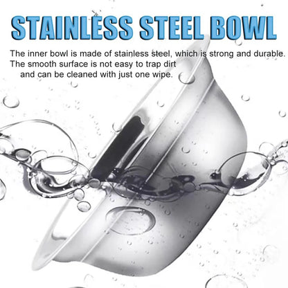 Pawdine Double Pet Bowl