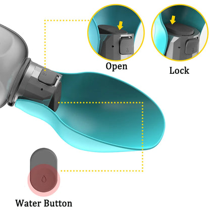Protable Pet Dog Water Bottle