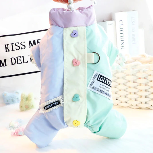 Inter Dog Clothes Thick Warm