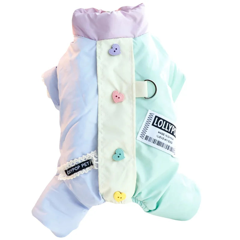 Inter Dog Clothes Thick Warm