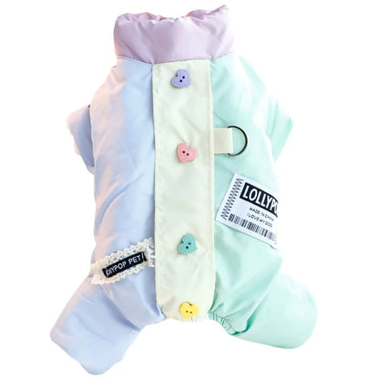 Inter Dog Clothes Thick Warm