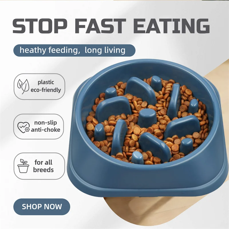 Pawslow Anti Gulp Dog Bowl