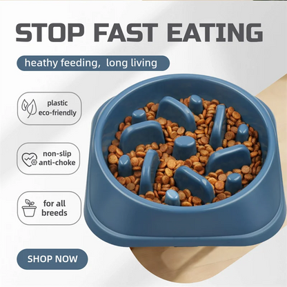 Pawslow Anti Gulp Dog Bowl