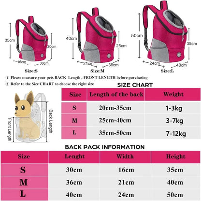 Pet Travel Carrier Backpack