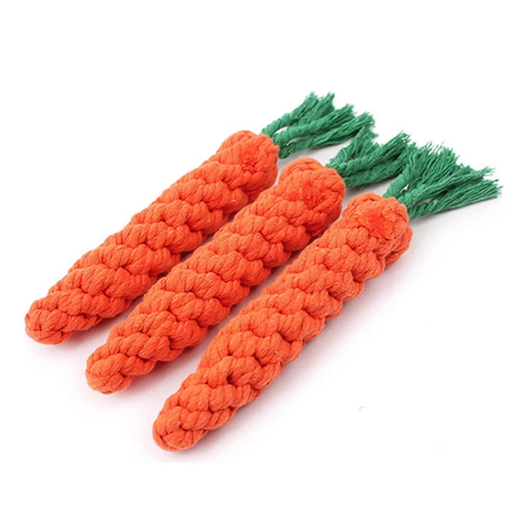 Pcs Carrot Dog Bite Rope