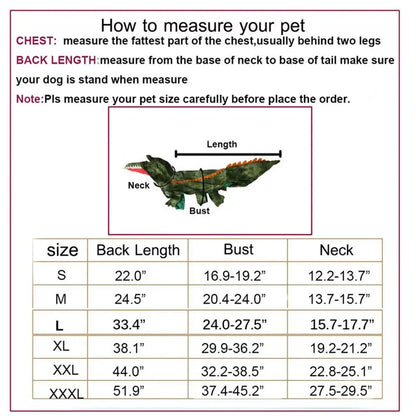 Warm Fabric Dog Outfit Pet