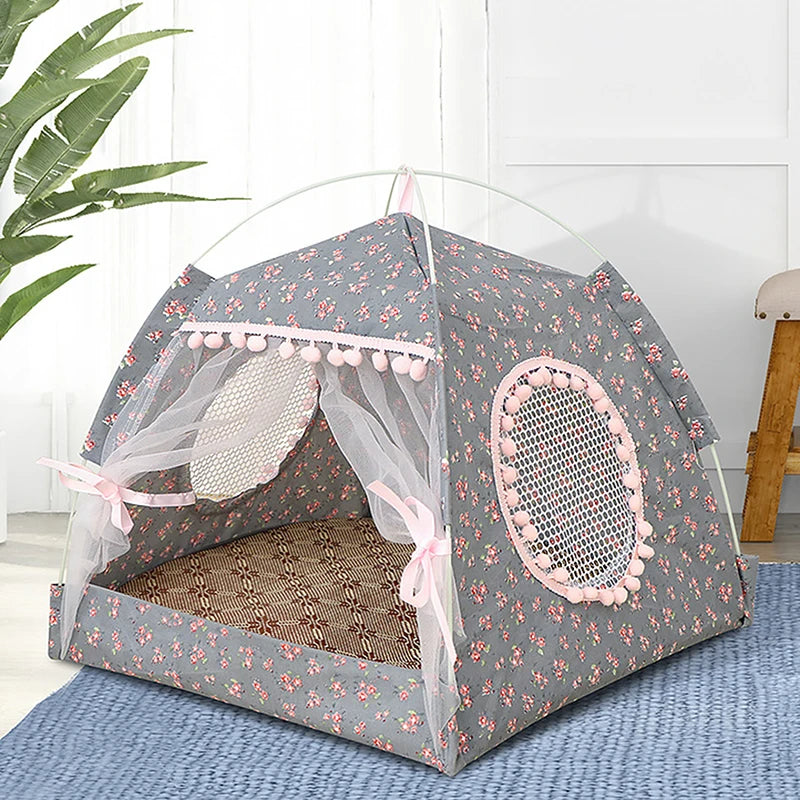 Cat Bed Foldable Cats Tent