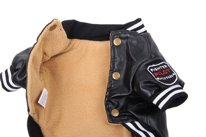 Winter Dog Coat Jacket Faux