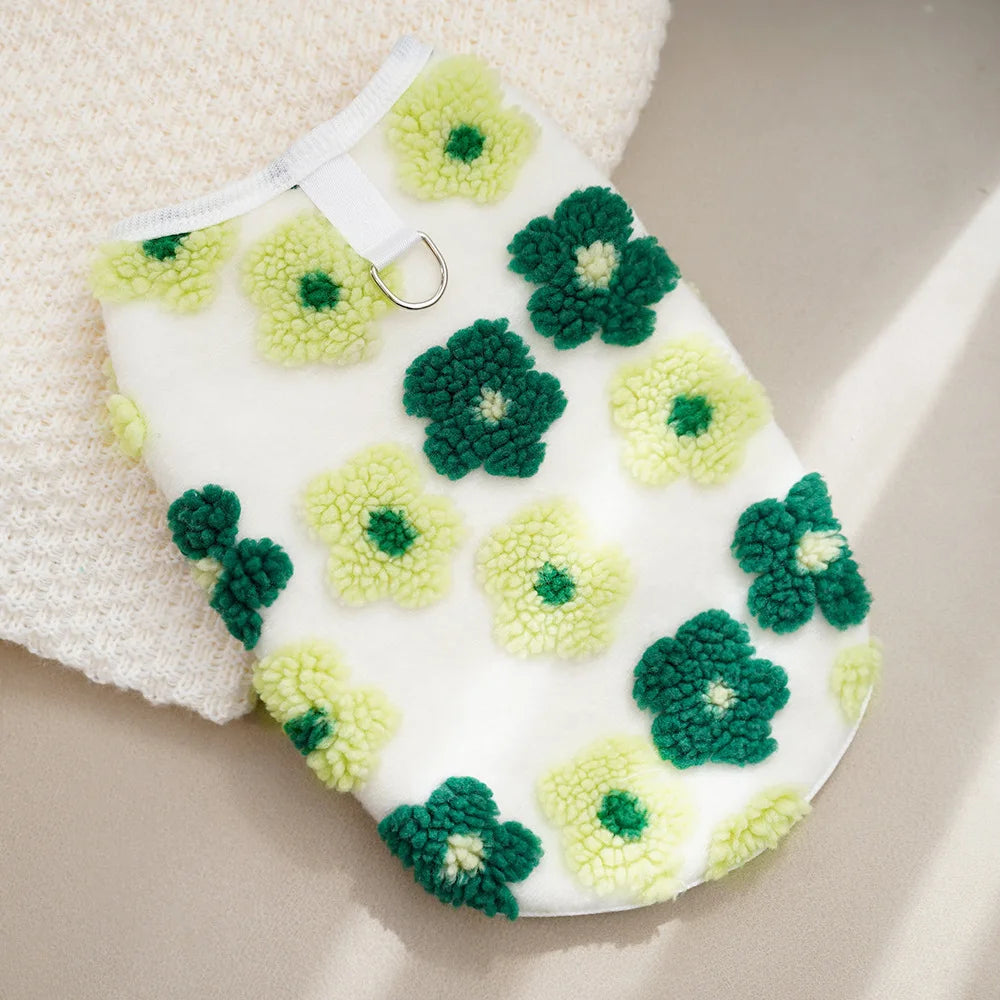 Fleece Vest Thicken Warm Dog