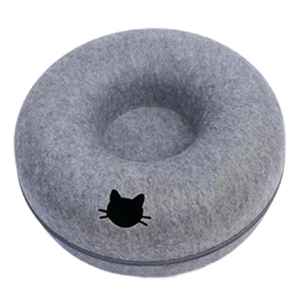 Felt Donut Bed For Cats