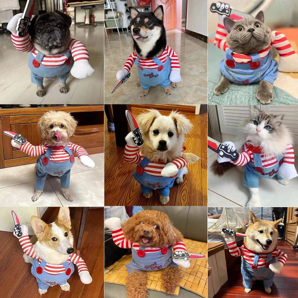 Funny Dog Clothes Halloween Costume