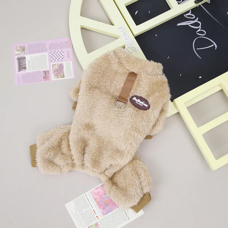 Soft Fleece Dog Clothes With