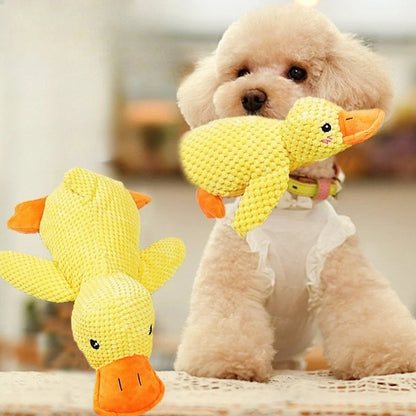 Plush Companion Sleeping Duck Dog
