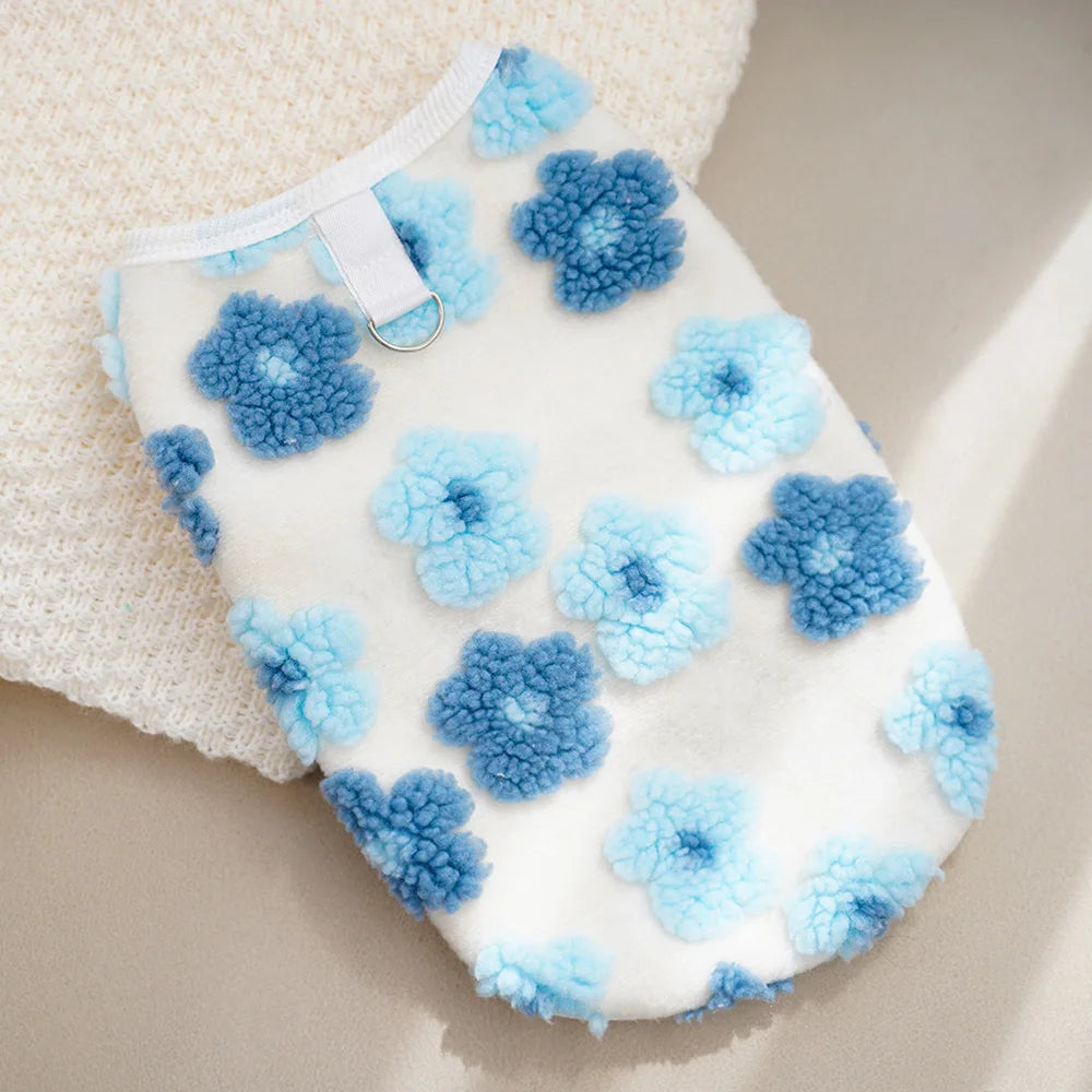 Fleece Vest Thicken Warm Dog