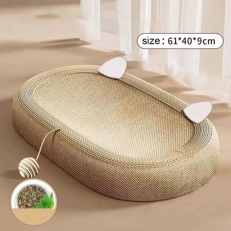 Cat Scratching Bed with Ball Toy
