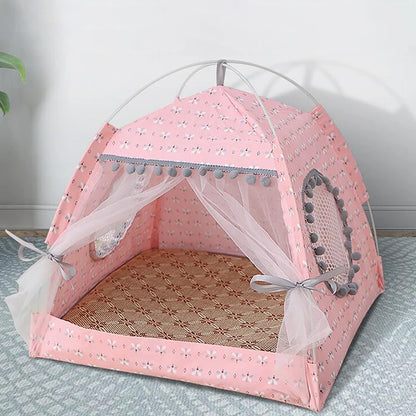 Cat Bed Foldable Cats Tent