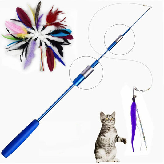 Cat Teaser Wands Three Section