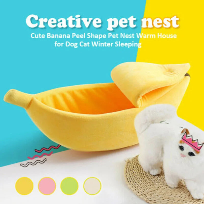 Banana Shape Pet Bed