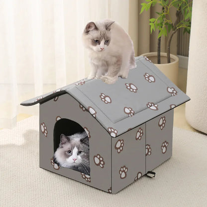 Stray Cat Bed Outdoor Rain