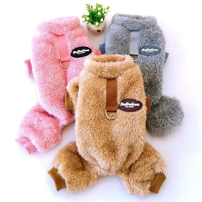 Soft Fleece Dog Clothes With