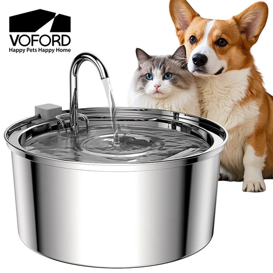Stainless Steel Pet Water Fountain