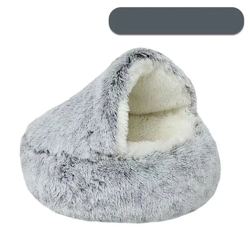 Pet Dog Round Plush Kitten